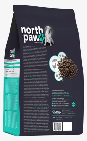 Bag-puppy Mockup Back Mar30 0 - North Paw Grain Free Puppy - 2.72 Kg #2983093