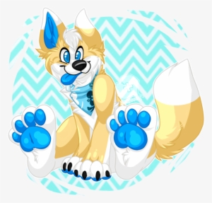 Puppy Paws - Sockune Art #2983320