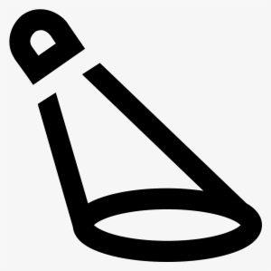 The Icon Is A Picture Of A Spotlight - Spotlight Icon #2983405