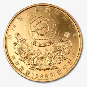 Olympics Seoul 1/2oz Gold Coin 1988 - Coin #2983474
