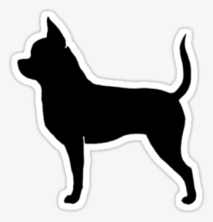 Chi - Long Haired Chihuahua Silhouette #2983525