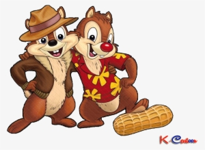Gambar Bergerak Dari Tokoh Kartun Tupai Lucu Chip And #2984136