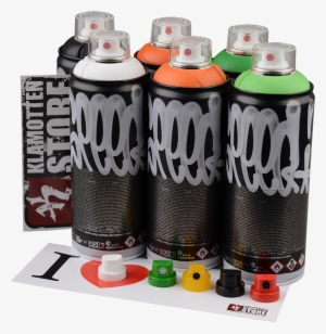 Klamottenstore Mtn Speedy Gonzales Sprühdosen Set 6x400ml - Aerosol Spray #2984211