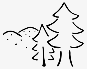 Vector Illustration Of Evergreen Coniferous Pine Trees - People Magazine #2984281