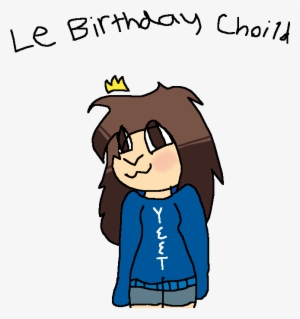 Come Collab On Meh Birthdayy - Cartoon #2984283