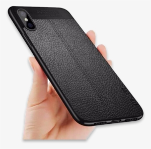 619-luxury Stitching Pu Leather Case Litchi Texture - Iphone #2985554