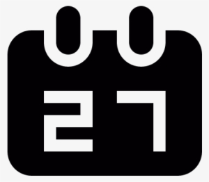 Day 27 Calendar Vector - Dia Icon Png #2985870