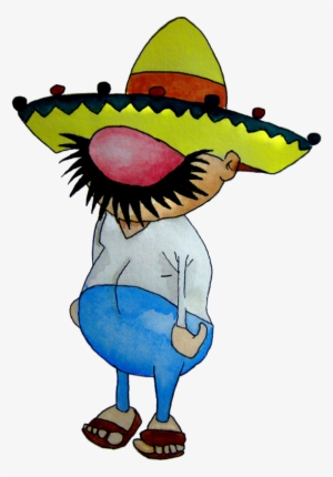 The Mexican Dude In A Poncho, Sitting On A Lawn Care - Mexican Dude #2986640