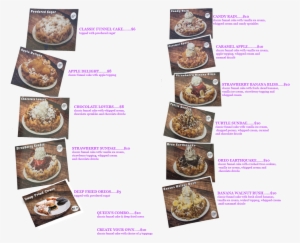 Funnel Cake Vector - Funnel Cake Food Truck Menus #2986641