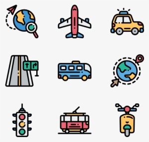 Transportation 50 Icons View All 2 Icon Packs Of Road - Transport #2987762