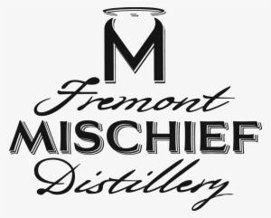 Fremont Mischief Distillery Word Art Only Logo Black - Fremont Mischief #2988410