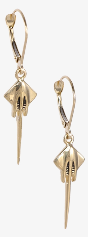 C7 Corvette Stingray 14k Gold Earrings - Earrings #2988962