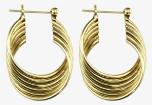 Pair Of 14k Gold Earrings - Earrings #2989109