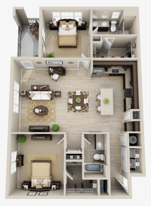 This Is A Good Small House Plan Walk In Closets And - Sims 4 House Ideas Inside #2989976