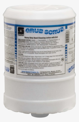 281004 Grub Scrub Flat Top - Spartan Grub Scrub Heavy Duty Hand Cleaner 1 Gallon #2990574