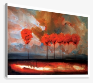 Tall Trees Canvas Print - Modern Art #2990860