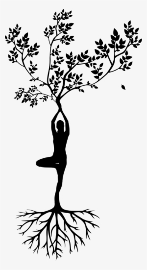 Silhouette, Women, Tree, Yoga, Meditation, Harmony - 5 Stickers Combo Deal Om Yoga Harmony Meditating Namaste #2991916