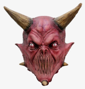 Demon Devil Oni Satan Lucifer Hell - Mask Head & Neck Magical Legend Kalifax #2993631