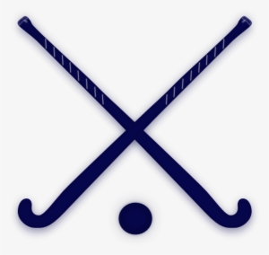Navy Crossed Field Hockey Sticks Clip Art At Clker - Field Hockey Sticks Svg #2993874