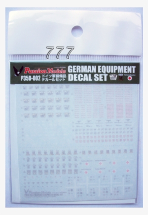 Pm German Army Equipment Decals Vol - Afv - German Equipment Decal Set Vol.2 (plastic Model) #2993941