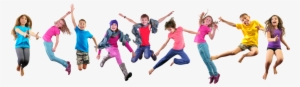 Jumping Kids E1466882708727 - Happy Children Exercising #2993984