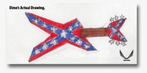 Rebel Flag Waving Stock Video 6528726 - Airplane #2995003