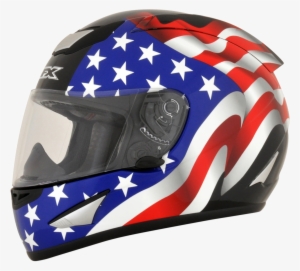 Rebel Flag Motorcycle Helmet Full Face Carnmotors Com - Afx Fx-95 Flag Helmet (white 2xl White) #2995112