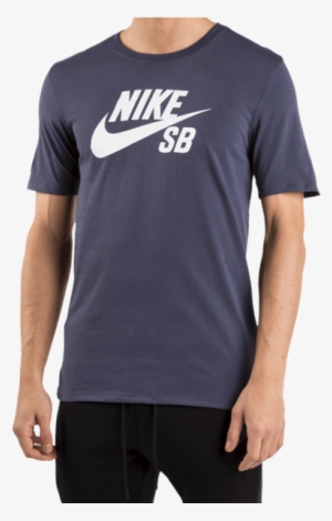Nike Sb Logo T Shirt T Shirts Thunder Blue/white För - Nike Futura Icon Black #2995199