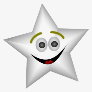 Smiling Star Clip Art - Cartoon Stars With Faces #2996455
