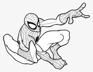 Homem Aranha Para Colorir #2996570