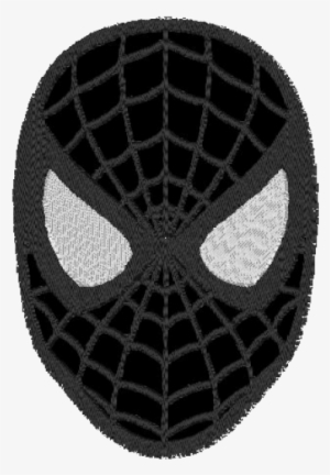 Mascara Do Homem Aranha Preto #2996680