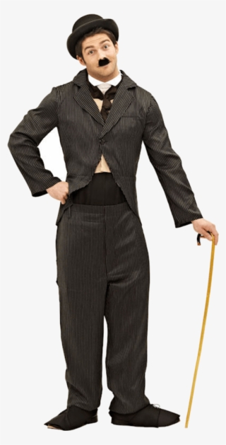 Adult Silent Movie Star Costume - Charlie Chaplin Fancy Dress #2997350