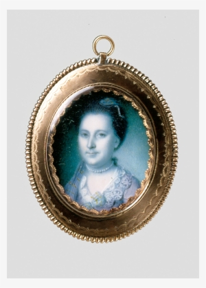 Charles Willson Peale's 1772 Miniature Portrait Of - Martha Washington #2997447