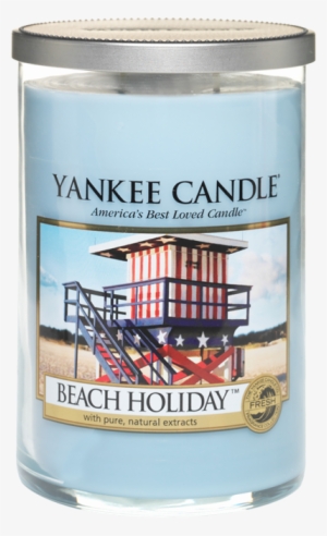Beach Holiday Transparent Glass - Yankee Candle Beach Holiday Large Jar Candle #2997598