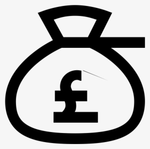 Computer Icons Money Bag Euro Clip Art - Bag Of Money Pounds Clipart #2997857