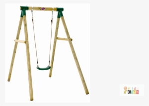 Plum Bush Baby Wooden Garden Swing Set #2998023