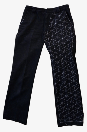 Hand-stitched Sashiko Jeans - Jeans #2998160