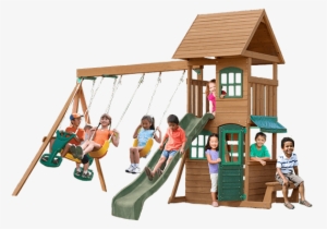 Simple Marvelous Big Backyard Swing Set Products Big - Big Backyard Windale Wooden Cedar Swing Set #2998191