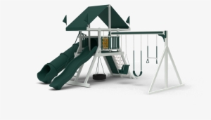 Swing Set Delivered And Installed - Playground Slide #2998216