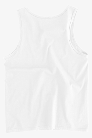 White Tank Top With Crab And Logo Print - Active Tank #2998219