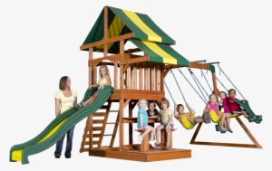 Backyard Discovery Swing Set Parts - Backyard Discovery Independence All Cedar Playset #2998320
