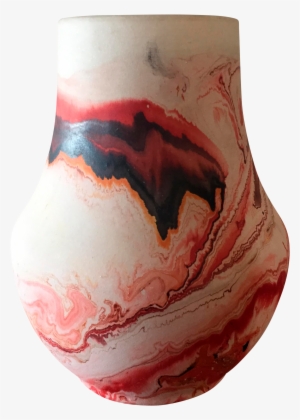 Up For Sale Is This Gorgeous Nemadji Pottery Vase With - Vase #2998519