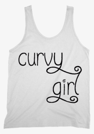 Curvy Girl Black And White Tank Top - El Goloso #2998524