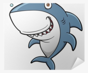 Vector Illustration Of Cartoon Shark Poster • Pixers® - Shark Illustration Png #2998774