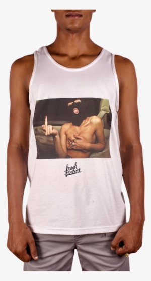 Fresh Talent The Heist Tank Top White - Bodybuilding #2998799