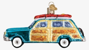 Vintage Beach Wagon Ornament - Tape Measure Old World Christmas Ornament 32295 #2998819