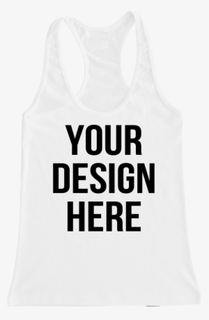 Women's Custom Racerback Tank Top - Free Flower Mock Up #2998915