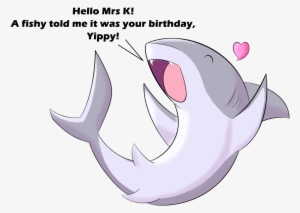 Cute Shark Png - Portable Network Graphics #2998972