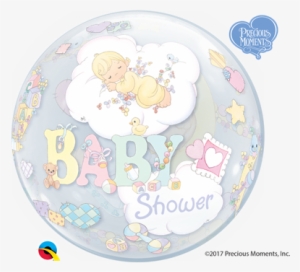 22" Precious Moments Baby Shower Bubble Balloons - #2999911