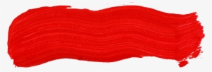 Red Paint Stroke Png Svg Transparent - Red Brush Stroke Png #30052